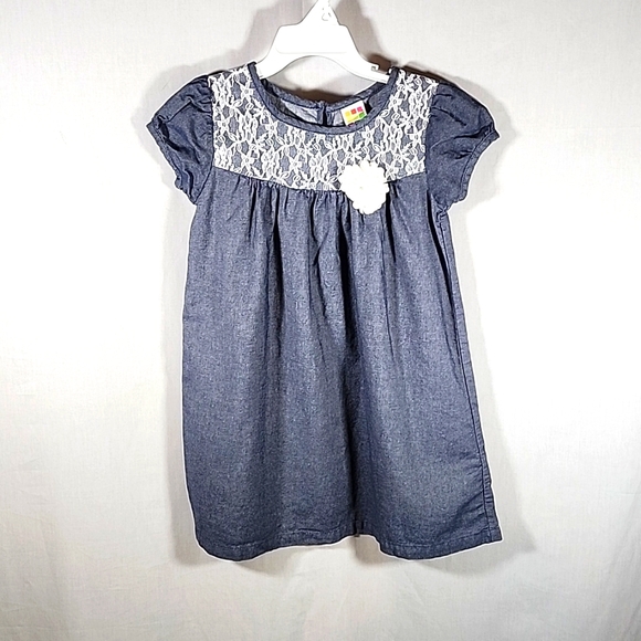 healthtex Other - Healthtex Girls Dress with Floral Lace Size 4T